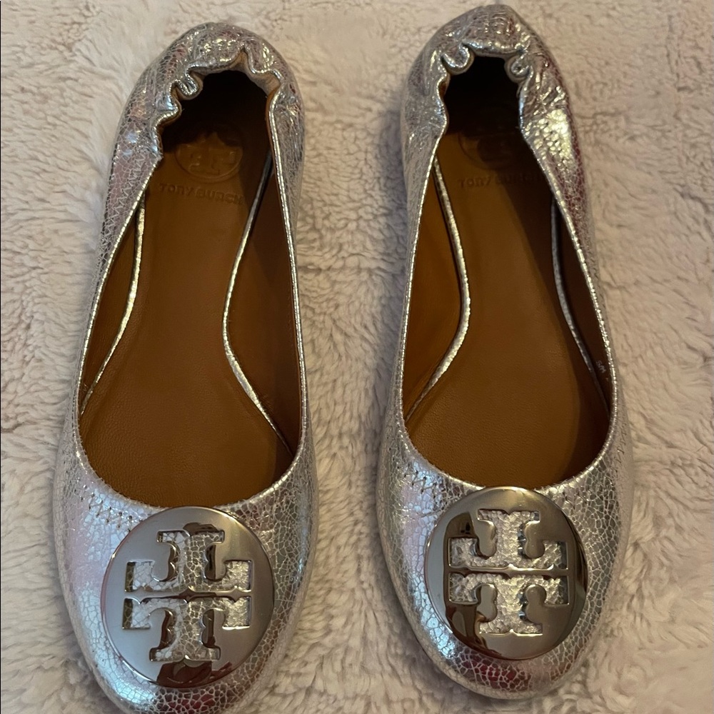 Gently used Tory Burch Reva flats